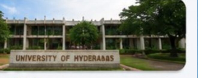 University of Hyderabad campus building, ICLPRP10 venue